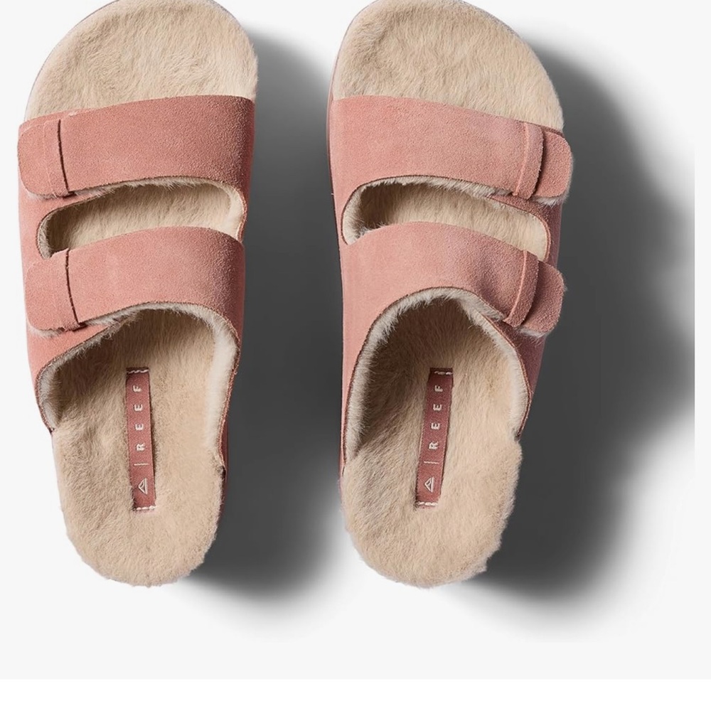 Reef Pink Platform Sandals